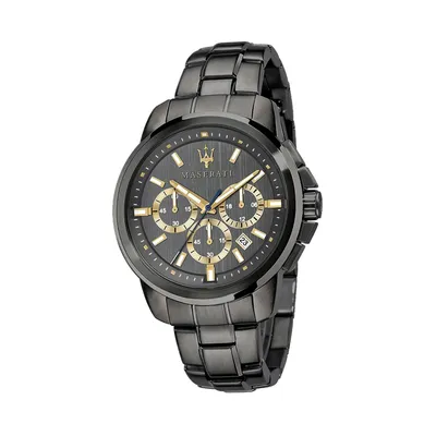 Image de Maserati en acier inoxydable montre-bracelet chronographe Successo hommes gris D2UMAR8873621007