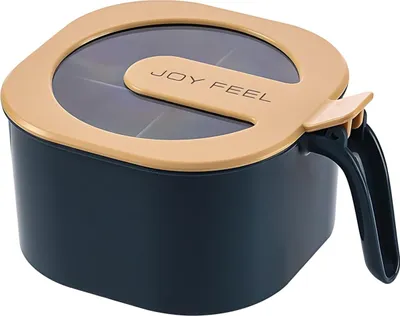 Produktbild von Zelené púzdro na potraviny s 4 priehradkami na korenie