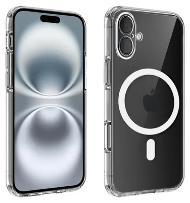 Image de Coque antichoc pour iPhone 17 compatible MagSafe