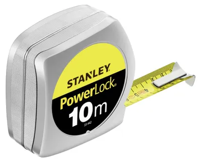 Productafbeelding van Stanley - "Powerlock" meetlint AW658 (5 m x 19 mm) (zwart/geel)
