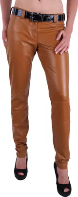 Produktbild von Dolce & Gabbana D&G Lederhose Hose Skinny Leder Gr. 34 - 40