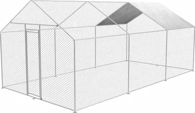 Image de Enclos extérieur pour animaux - 3m x 6m x 2,5m
