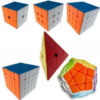 Produktbild von MoYu Premium Zauberwürfel-Set 2x2 bis 5x5 + Pyraminx