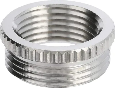 Produktbild von WISKA Reduzierung PG/PG von PG16x1,41 auf PG11x1,41 MRR-16/11 rund Messing (CuZn) vernickelt Anschlussgewinde 6,5mm - 1