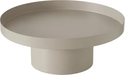 Zdjęcie produktu dla Metalowa taca na stópce SAMONA, Ø 25 cm