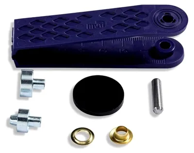 Produktbild von 40 rostfreie Metall-Ösen goldfarben 5,0 mm