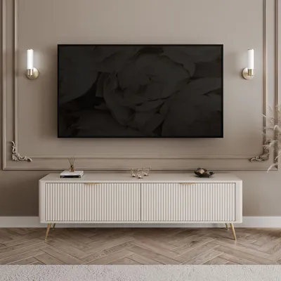 Productafbeelding van TV-kast SCARLETT 2D, beige, 163 cm