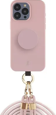 Produktbild von iPhone 15 Pro Rosé PopGrip 3in1 Hülle Eleganz