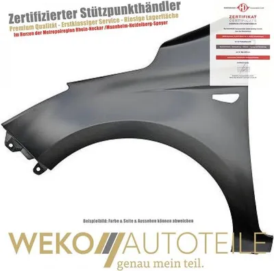Produktbild von Kotflügel rechts DIEDERICHS 6806106 für HYUNDAI