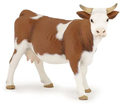 Productafbeelding van Papo 51133, 3 figuurtjes, Boerderijdieren, Bruin, Wit, PVC