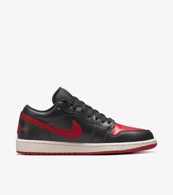 Produktbild von Nike Jordan 1 Low "Bred Sail" Rot, Größe: 42,5