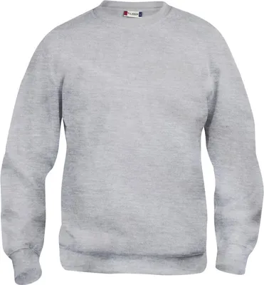 Produktbild von Basic Rundhals Pullover für Kinder mit Rippenbündchen