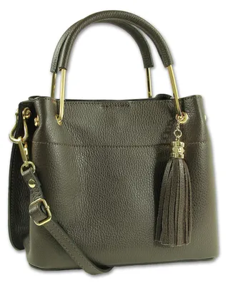 Image de Sac à bandoulière pour femme Toscanto, sac à main en cuir marron D2OTT157UN