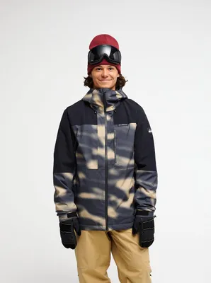 Image de Quiksilver Forever Stretch 20K Ins JK Hypnozoom, motif feuille de vigne, taille L