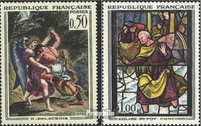 Produktbild von Briefmarken Frankreich 1963 Mi 1426-1427 (kompl.Ausg.) postfrisch Gemälde