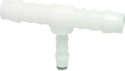 Image de Raccord de Tuyau Réduit en T, Plastique, 8 mm x 6 mm