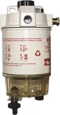 Immagine prodotto di Racor 175057K Filtro carburante/separatore d'acqua da 57 litri con vaschetta in plastica