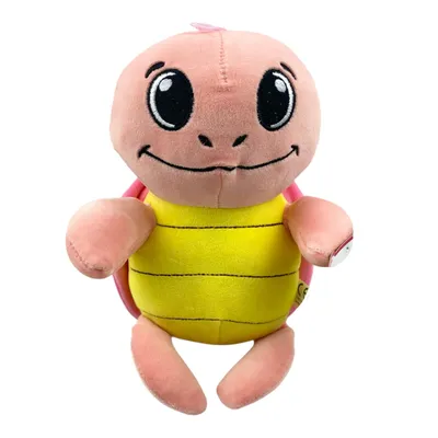 Produktbild von Kuscheltier Schildkröte 25 cm rosa – Weiches Plüschtier Stofftier
