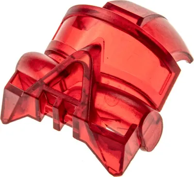 Produktbild von 1x Lego Bionicle Figur Maske Kaukau transparent rot Kanohi Mask 4144196 32571