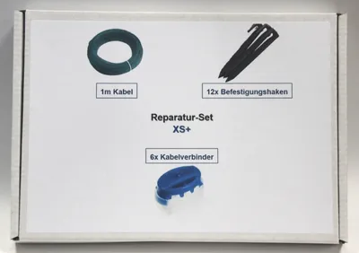 Produktbild von Reparaturset XS+ kompatibel mit Gardena ® R38Li R40Li R45Li Kabel Haken Verbinder Reparatur Paket