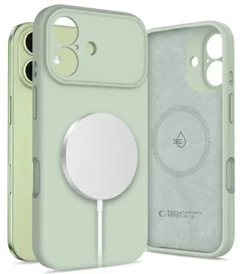 Zdjęcie produktu dla Tech-Protect 5906302334490, Pokrowiec, Apple, iPhone 17, 16 cm (6.3"), Szałwia