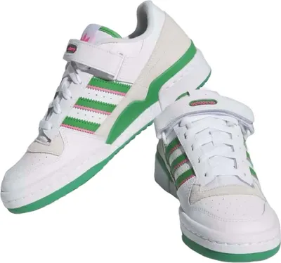 Produktbild von adidas Forum Low White Green Lucid Pink (Women's) - EU 38 2/3