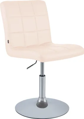 Produktbild von CLP Esszimmerstuhl Ricky Kunstlederbezug höhenverstellbar 360° drehbar creme