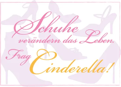 Produktbild von Postkarte - Serie Legendär - veredelt mit Kaltglanzfolie - Schuhe