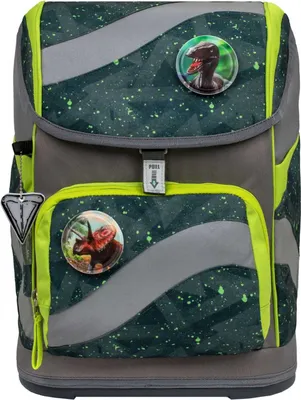 Produktbild von Belmil Smarty Schulranzen Set 4-teilig \Green Splash\""