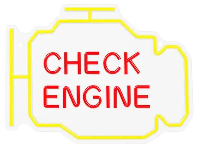 Immagine prodotto di Neolia Neon PLEXI LED CHECK ENGINE luci notturne giallo rosso NNE21