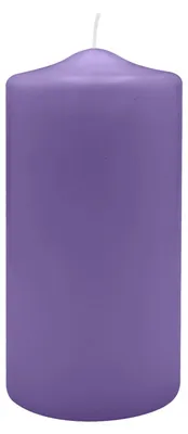 Produktbild von Spitzkopf Stumpen Kerzen Veilchen 20 x Ø 10 cm, 6 Stück