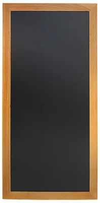 Produktbild von Securit Lange Wandtafel Teakoptik 120 X 56Cm