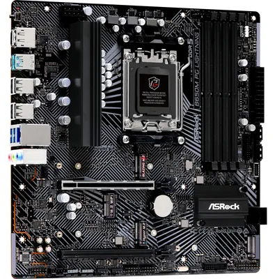 Produktbild von ASRock B650M PG Lightning AM5 mATX DDR5 - AMD Sockel AM5 (Ryzen Zen4)