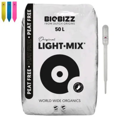 Produktbild von BioBizz Light Mix Peat Free 50L – Torffreie  Erde für Anzucht & Jungpflanzen