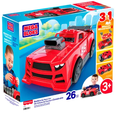 Obrázek produktu pro MEGA BLOKS JKG35, Sada na stavění, 3 rok/roky, Plast, 26 kusů, 1,44 kg
