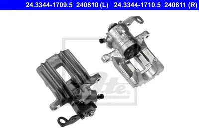 Produktbild von ATE Bremssattel Hinten Rechts für VW POLO (9N) Ø34mm 24.3344-1710.5