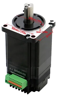 Produktbild von Servomotor, NEMA 23 und NEMA 24 Kompatibilität, 3000 U/min, Nema24 200w