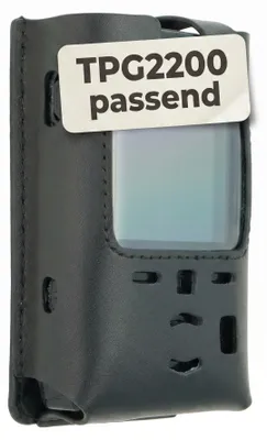 Immagine prodotto di Custodia protettiva per Motorola ADVISOR TPG2200 TETRA-PAGER in Similcuoio con finestra di visualizzazione e clip per cintura