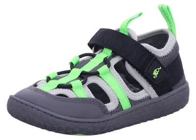 Produktbild von Affenzahn Jungen Sandale Roughy Panther 54582-21, 54582-22, 54582-23, 54582-24, 54582-25, 54582-26, 54582-27, 54582-28, 54582-29, 54582-30, 54582-31, 54582-32 AFZ-01636-80028 Grün/ Grau 21