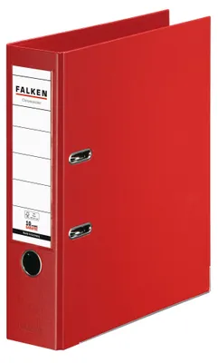 Productafbeelding van Ordner Chromocolor A4, polypropyleen, 80 mm, rood, verpakking met 10 stuks