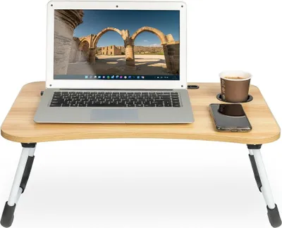 Obrázek produktu pro Skládací stolek pod notebook na postel