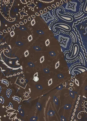 Produktbild von Codello (122) LOOP RECYCLED POLYESTER BANDANA-PRINT braun-2X80X70CM BRO3 BRO3 2/80X70CM