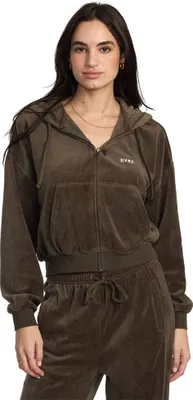 Image de Rvca Ring Pull zippé Marron S Femme Marron S