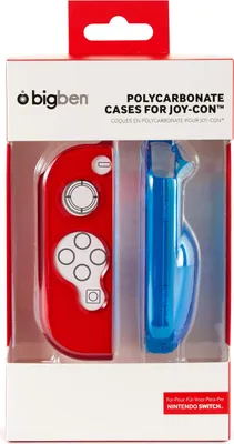 Obrázek produktu pro Bigben Interactive SWITCHJCPCCASE, Nintendo Switch, Obal na herní ovladač, Polykarbonát, 1 kusů, 45 mm, 110 mm