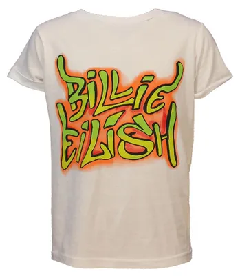 Obrázok produktu pre Detské tričko s logom Billie Eilish v štýle graffiti – 128