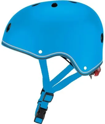 Produktbild von Globber - Kinderhelm Junior Primo Lights Himmelblau XS/S