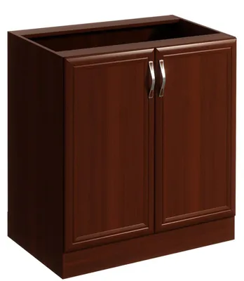 Produktbild von Unterschrank SILVARA mit zwei Türen – Breite 80 cm, Nussbaum