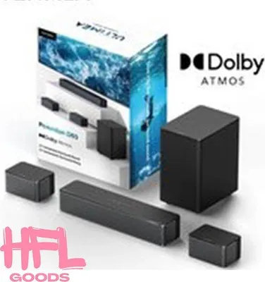 Obrázek produktu pro Kompaktní domácí kino 5.1 Soundbar, černý, bezdrátový