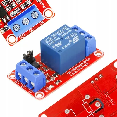 Produktbild von Rosfix 1-Kanal-Relaismodul 5 V H/L 10 A Arduino