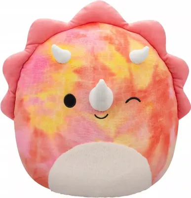 Zdjęcie produktu dla Squishmallows Maskotka Pluszak Dinozaur Triceratops Trinity 40 Cm